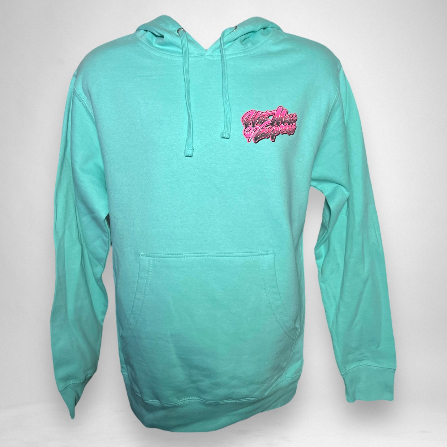 HOT MESS - YOUTH -  TEAL HOODIE